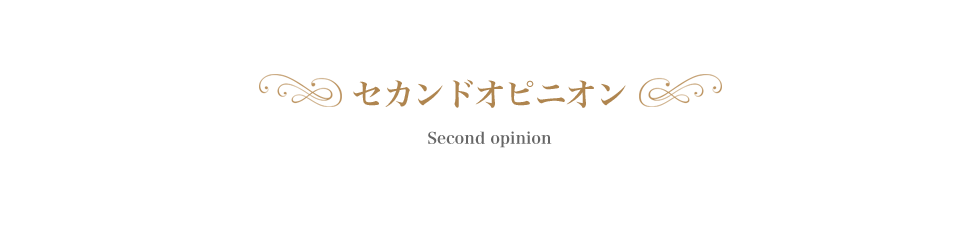 セカンドオピニオン